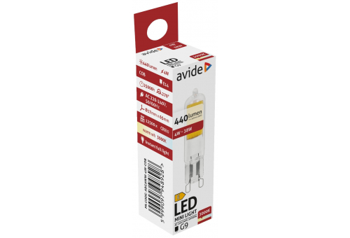 LED 4W G9 COB WW