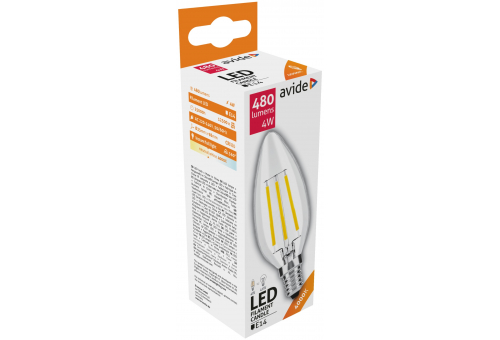 LED Filament Candle 4W E14 NW