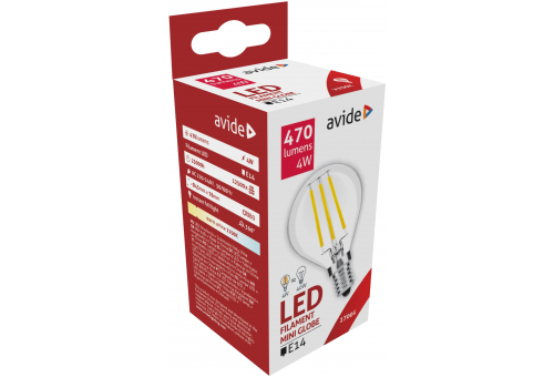 LED Filament Mini Birnenform 4W E14 WW