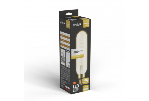 Avide LED Jumbo Filament Melan Amber 4.5W E27 2200K Dimmable