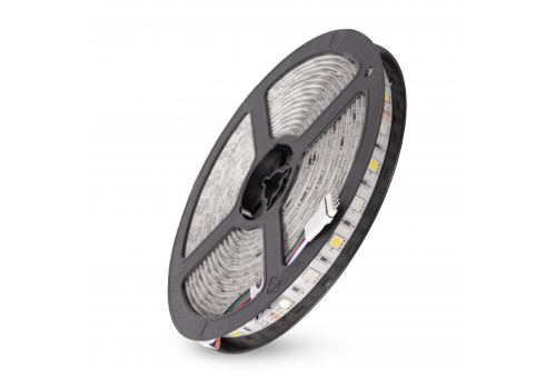 Avide LED Szalag 12V 12W RGB+W(6000K) IP65 5m