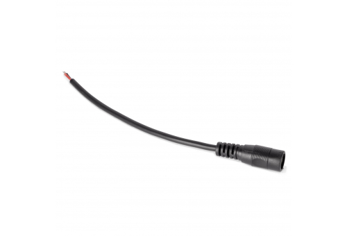 Avide LED Szalag 12-24V DC csatlakozó anya kábel, fehér, 150mm (10 db-os csom.)
