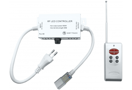 LED Strip 220V RGB RF Remote and Controller for 50m LED-strip