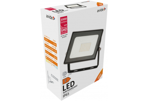 LED Refletor Slim SMD 30W NW
