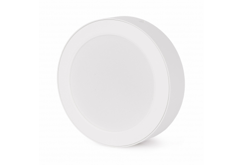 LED Ceiling Lamp Surface Mounted Round Plastic 9W WW 3000K